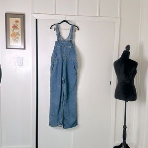 Carhartt women’s overalls size M (8/10) could fit a 12. Like new